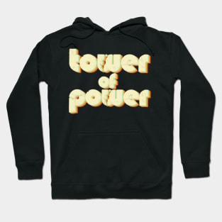 vintage color tower of power Hoodie